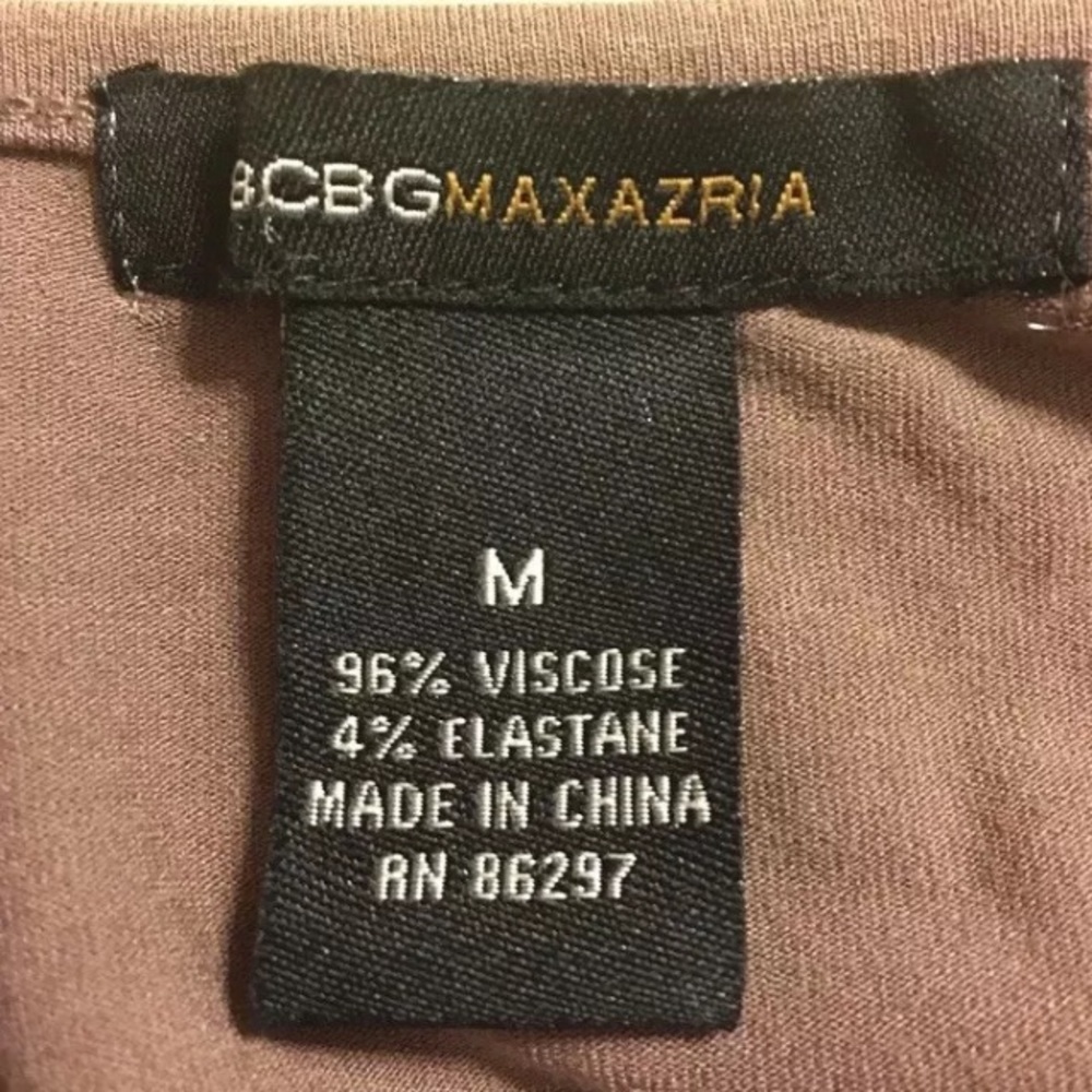 BCBG Maxazria Size Medium Brown Maxi Dress - Picture 6 of 8
